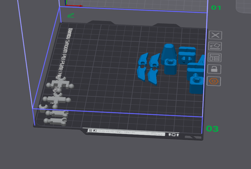 Print by object enabled